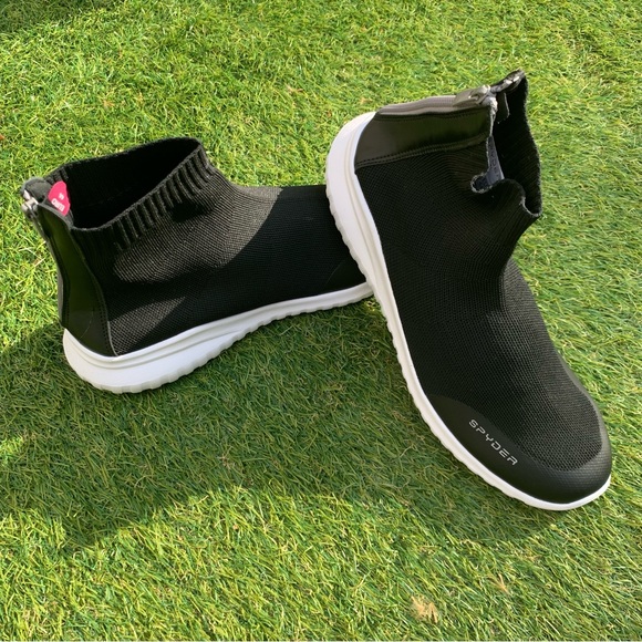 Spyder Mens Lifestyle Ankle Shoes | Size 11 | Black/Grey ( LEON ) - Picture 9 of 13